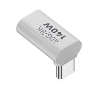 Vdaxvme Connecteur USB C mâle vers femelle - Adaptateur d'extension 140 W 40 Gbit/s - Extension de transfert de données pour appareils USB C de type câble de charge et de données
