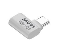Vdaxvme Connecteur USB C mâle vers femelle - Adaptateur d'extension 140 W 40 Gbit/s - Extension de transfert de données pour appareils USB C de type câble de charge et de données