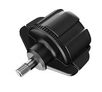 Vdaxvme Convertisseur de joint à rotule de 17 mm avec connecteur fileté 6,35 mm pour connecter différents supports et supports