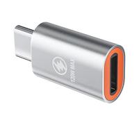 Vdaxvme Convertisseurs de charge haute vitesse 12 broches vers USB C, câble d'alimentation et de transfert de données 120 W, large compatibilité, convertisseurs de charge rapide