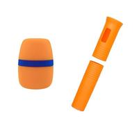 Vdaxvme Couvercle en silicone pour microphone sans fil Couvercle de poignée Barre de protection Protection anti-roulement pour appareil KTV Scène Housse antidérapante