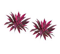 Vdaxvme de Simulation de Dracaena Artificielle à 18 Branches avec tiges Pliables pour terrasses de Jardin, décoration intérieure et extérieure, buissons artificiels Flexibles