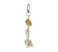Vdaxvme Élégante breloque pour téléphone avec coquillages naturels et océaniques pour une utilisation polyvalente, 3*9cm, Alliage