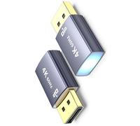 Vdaxvme Émulateur professionnel de carte graphique DP4K pour les configurations multi-moniteurs sans couture dans les environnements professionnels et bureaux à domicile, adaptateur d'affichage
