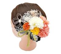 Vdaxvme Épingles à cheveux en forme de fleur avec marguerites pour femmes et filles - Japonisme floral pour Tsumami