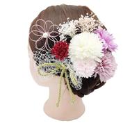 Vdaxvme Épingles à cheveux en forme de fleur avec marguerites pour femmes et filles - Japonisme floral pour Tsumami