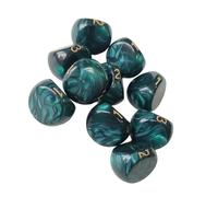 Vdaxvme Essentiels De Voyage Légers À 3 Faces Polyvalents pour l'enseignement des Probabilités Et Les Jeux Société Dés Fête Légers