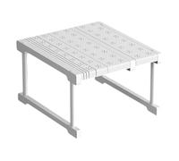 Vdaxvme Étagères De Rangement Extensibles Peu Encombrantes pour Armoires Et Placards Présentoir Télescopique Organisateur Garde-Robe Organisateur Rangement À Domicile