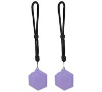 Vdaxvme Étui À Dosettes avec Corde Suspendue Boîte De Rangement Fruits Étui Protection pour Parfums/aromatiques 2 Pièces