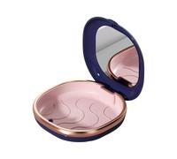 Vdaxvme Étui de retenue fin pour dentiers pour filles, femmes, enfants, hommes, voyage, garde de nuit partielle, bleu