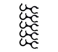 Vdaxvme Figures 8 connecteurs pour bâtons de trekking permettant de transporter 2 bâtons ensemble pour la randonnée et le camping Clip de rangement