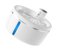 Vdaxvme Fontaine à eau pour chat avec bol d'eau circulant pour plusieurs animaux, ménage, chats, distributeur d'eau, fontaine de voyage