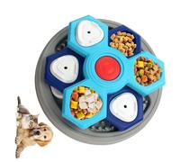 Vdaxvme Gamelle pour chien à consommation lente recommandée par les vétérinaires avec couches rotatives, idéale pour une consommation rapide et un contrôle du poids, aide à la digestion, gamelle pour