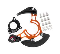 Vdaxvme Guide Bash Guard Set pour VTT à chaîne Unique | Construction en alliage d ' aluminium, section de protection incurvée autour du plateau, permet un déplacement de