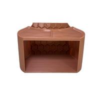 Vdaxvme Impression 3D Hermit Crabs Shelter House Hideouts Cave pour Un Repos en Toute sécurité et Un enrichissement de l ' Terrarium Paysage Décoration Hermit Crabs Hideouts Cave