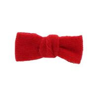 Vdaxvme Jolie pince à cheveux Harajuku long ruban/nœud en tricot en forme de bec de canard pour le Nouvel An Épingles à cheveux pour adolescents et enfants