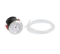 Vdaxvme Kit de détection d'humidité PETG, mesure précise, excellente étanchéité, support d'installation de tuyaux, boîtier en métal, jauge