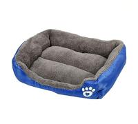 Vdaxvme Lit pour animal de compagnie avec coussin en fourrure, doux et beau panier antidérapant, canapé pour chien, nid de coussin en fourrure pour chiots, protection du canapé