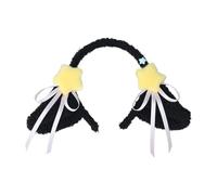 Vdaxvme Lolitas Serre-tête en peluche avec oreilles de mouton pour cosplay, Halloween, fête pour femme, animeExpo