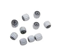 Vdaxvme Lot de 10 perles de citrouille en résine pour la fabrication de bijoux, accessoires suspendus, parfaites pour la fabrication d'accessoires faits à la main et de mode, taille unique, comme