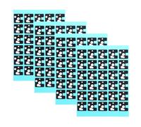 Vdaxvme Lot de 120 coussinets en mousse Poron pour clavier mécanique Version Hot Plug/soudure