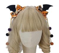 Vdaxvme Lot de 2 barrettes à cheveux amusantes en forme de diable pour Halloween