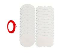 Vdaxvme Lot de 24 pendentifs vierges en acrylique à transfert thermique pour décoration de Noël
