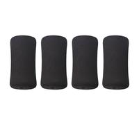 Vdaxvme Lot de 4 coussinets pour pieds d'extension de jambe, manchon de pied de rechange, manchon de machine d'entraînement, coussinet de pied, manchon de rouleau