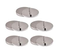 [Vdaxvme] Lot de 5 broches magnétiques multi-usages Convertisseur de broches avec nom et badge magnétique Fermoir magnétique en métal