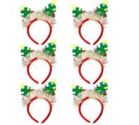 Vdaxvme Lot de 6 bandeaux confortables pour sapin de Noël et festival