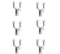 Vdaxvme Lot de 6 tiges de support pour branches de jardin - Structure en alliage d'aluminium pour un montage facile des arbres