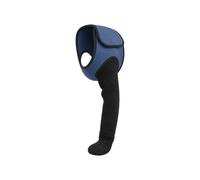 Vdaxvme Manchon de Couverture de Jambe de, Black Blue Left Leg XL | Enveloppement de patte respirant avec fermeture de sangle sécurisée pour une couverture intérieure pendant le