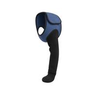 Vdaxvme Manchon de Couverture de Jambe de, Black Blue Left Leg XXL | Enveloppement de patte respirant avec fermeture de sangle sécurisée pour une couverture intérieure pendant le