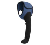 Vdaxvme Manchon de Couverture de Jambe de, Black Blue Left Leg XXXL | Enveloppement de patte respirant avec fermeture de sangle sécurisée pour une couverture intérieure pendant le