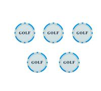 Vdaxvme Marqueur de golf professionnel Disque lisse Pointeur de parcours de golf pratique pour la gestion stratégique Golf Essentiel