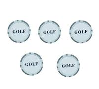 Vdaxvme Marqueur de golf professionnel Disque lisse Pointeur de parcours de golf pratique pour la gestion stratégique Golf Essentiel