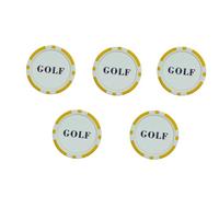 Vdaxvme Marqueur de golf professionnel Disque lisse Pointeur de parcours de golf pratique pour la gestion stratégique Golf Essentiel