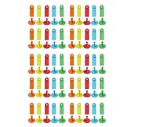 Vdaxvme Marqueur multicolore avec code couleur pour une identification rapide des groupes d'animaux pour l'élevage et divers animaux