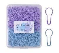 Vdaxvme Marqueurs De Couture en Forme Poire Épingles Sûreté À Tricoter Métal Accessoires Crochet pour L'artisanat Couture Sécurité Forme Poire Métal