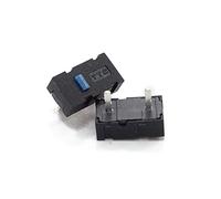 Vdaxvme Microswitch 8M 5M Million Clicks Commutateur de jeu 2 broches Bleu Point blanc pour ordinateur gauche et droite
