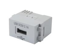 Vdaxvme Module de puissance USB 5 V 2,1 A 220 V Socket interrupteur de charge mobile adaptateur consommation d'énergie 128 prises USB économie d'espace pour la maison