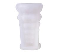 Vdaxvme Moule à gâteau en silicone, avec statue, revêtement antiadhésif, polyvalent, pour mousses, desserts et puddings, ce qui en fait un moule de cuisson indispensable de cuisine réutilisable