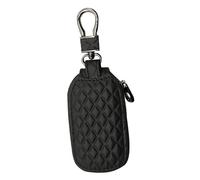 Vdaxvme Organiseur de clés de voiture, étui en cuir souple avec grands compartiments pour clés et petits objets, plusieurs options de couleur, pochette porte-clés en cuir souple pour télécommandes de