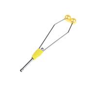 Vdaxvme Outils pour nouer les mouches, enfile-mouches, porte-bobine, fil de pêche, hameçon, outil de liaison, enduring évasé