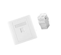 Vdaxvme Panneau de prise de remplacement de murale de réseau de frontale de réseau Standard de devoir pour le panneau de maison d ' accessoires d ' approvisionnement de pièce