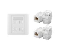 Vdaxvme Panneau de prise de remplacement de murale de réseau de frontale de réseau Standard de devoir pour le panneau de maison d ' accessoires d ' approvisionnement de pièce
