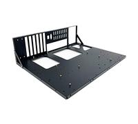 Vdaxvme Plaque d'acier laminée à froid Miner Rig Case GPU Mining Frame Expert Mining Rack pour carte mère Miner Air Convecteur