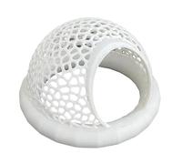 Vdaxvme Plateforme flottante de repos pour poissons, cachette, grotte, hamac, crevettes, mangeoire pour aquarium, salon, accessoires pour animaux domestiques, décoration de salon, réservoirs d'espace