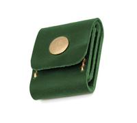 Vdaxvme Pochettes de rangement pour médiators de guitare en cuir synthétique, Vert