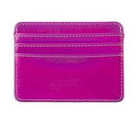 Vdaxvme Portefeuille en cuir pour cartes de crédit, cartes de crédit, organiseurs, banques, paquets, poche avant, portefeuille en cuir, rose rouge, Beauté de masse